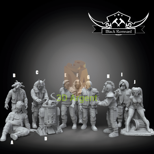 Undercity level 1313 10 version Star Wars Legion compatible 3D Miniatures All Models Toys & Games:Wargames &