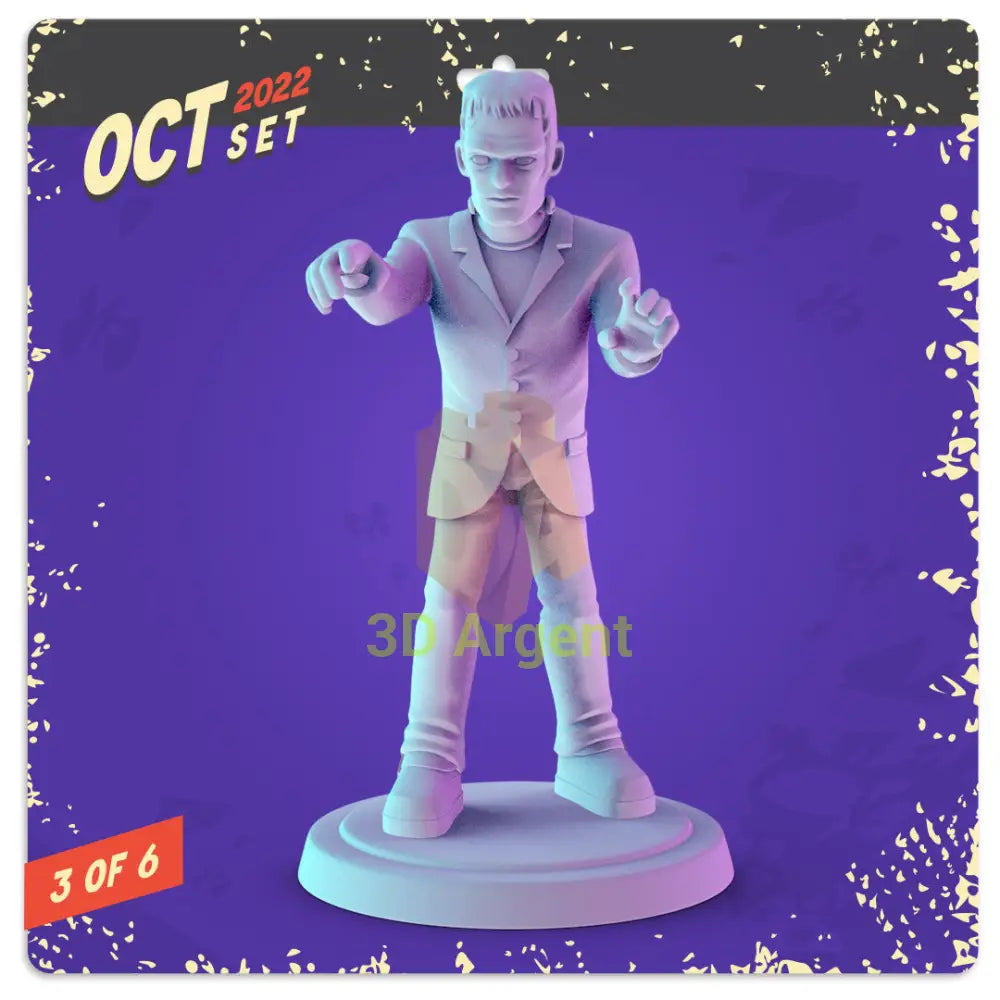 Universal Monsters Figures compatible D&D DragonLance Miniatures Pop Minis - 3 Frankenstein’s Monster - Toys &
