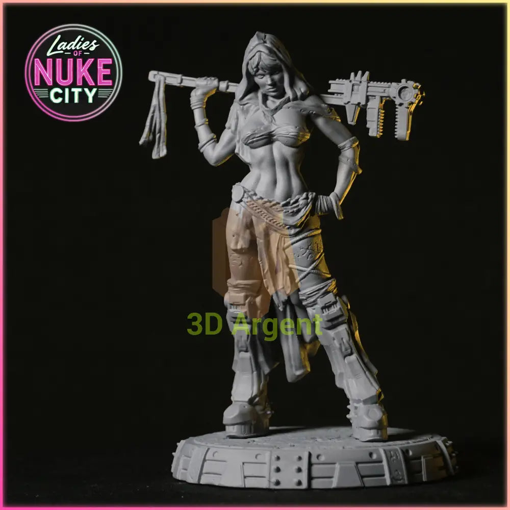 Vespera Kabix – Ladies of Nuke City – Gilmorestudio 3D Printed Resin Miniature