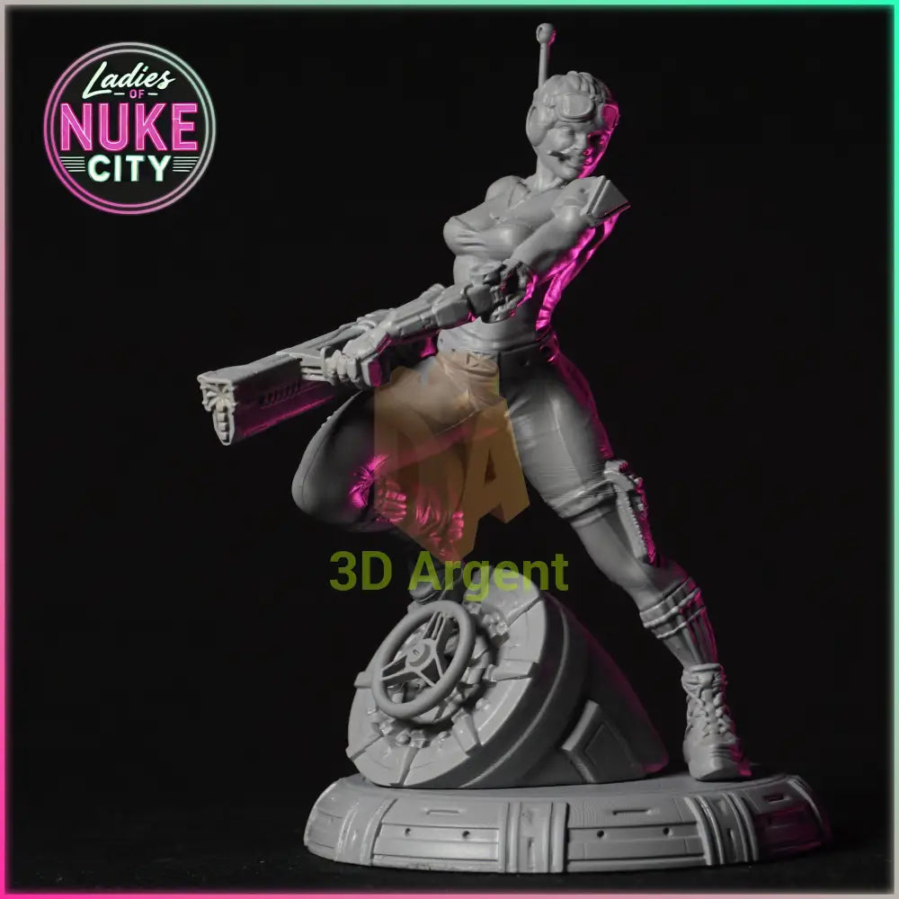 Vex Ironfang – Ladies of Nuke City – Gilmorestudio 3D Printed Resin Miniature
