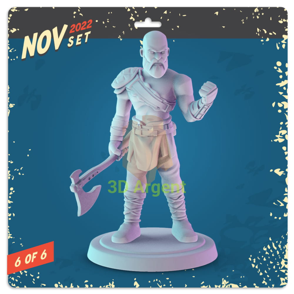 Video Game Icons Figures compatible D&D DragonLance Miniatures Pop Minis - 3 Kratos - Toys & Games:Wargames &