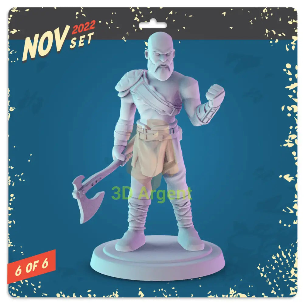 Video Game Icons Figures compatible D&D DragonLance Miniatures Pop Minis - 3 Kratos - Toys & Games:Wargames &