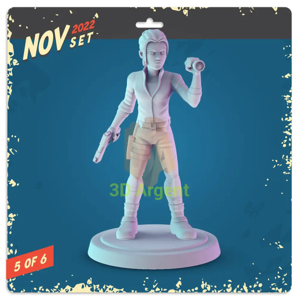 Video Game Icons Figures compatible D&D DragonLance Miniatures Pop Minis - 4 Jill Valentine - Toys & Games:Wargames &
