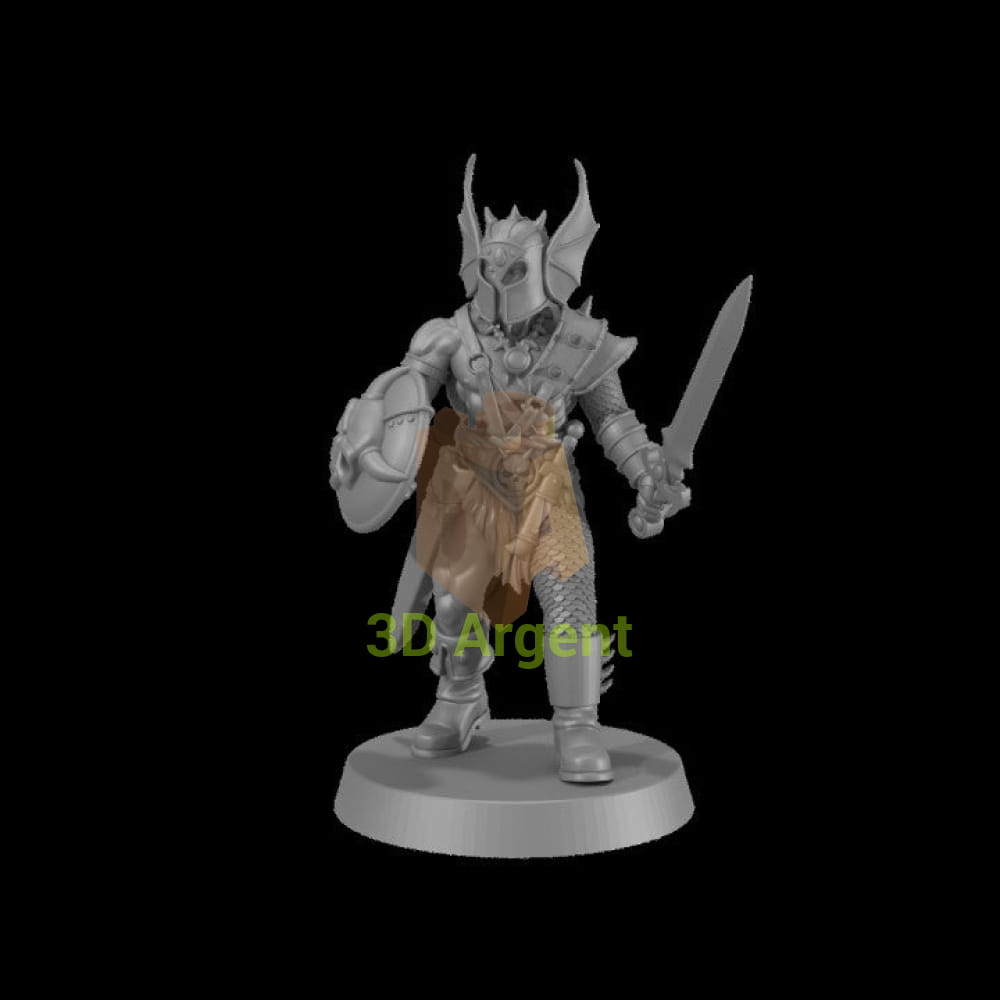 Evil Fighter – Monstrous Encounters 32mm resin miniature