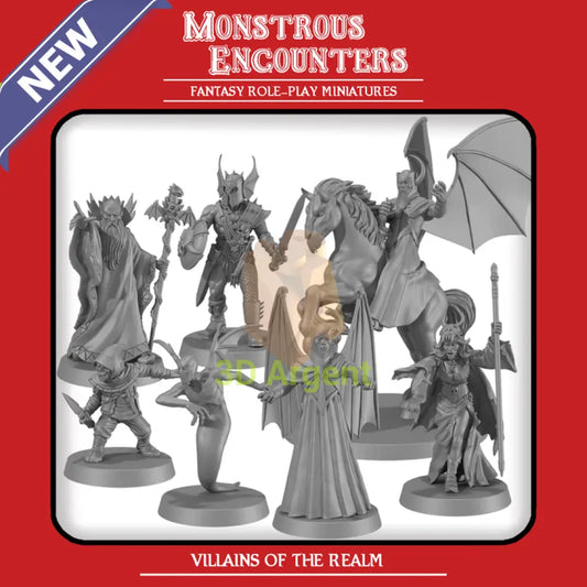 Villains of the Realm Set 1 – full group shot