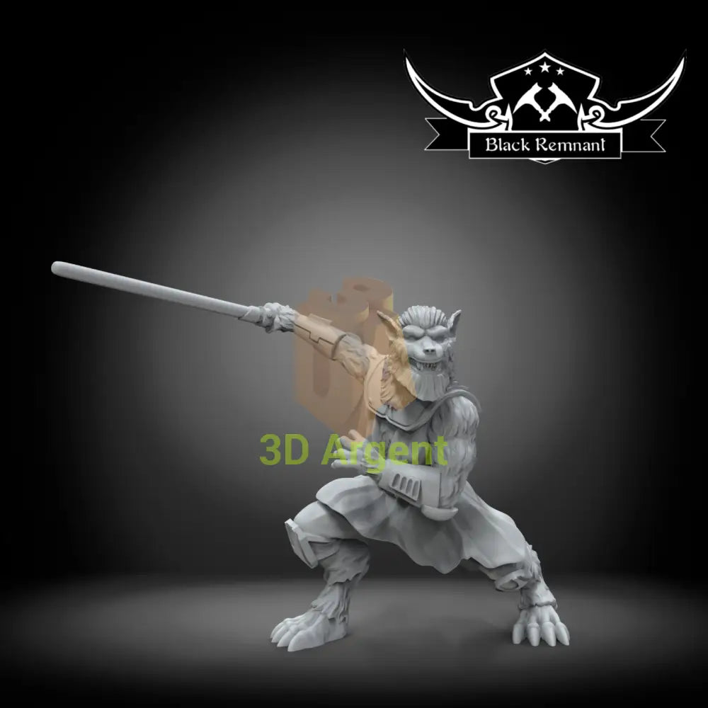 Voolvif Monn- Star Wars Legion compatible 3D Printed Resin Miniature Toys & Games:Wargames & Role-Playing:Star Wars
