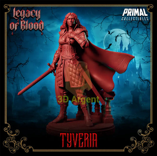 Warrior - Tyveria Fantasy compatible D&D DragonLance Miniatures Primal Toys & Games:Wargames &