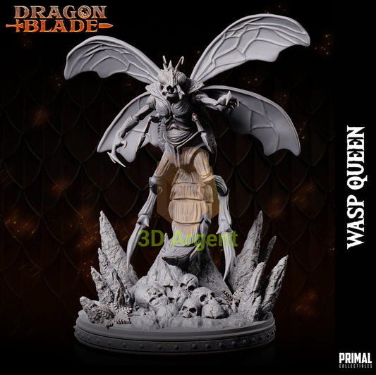 Wasp Queen – Dragonblade – Primal Collectibles Resin Miniature - Toys & Games:Wargames &