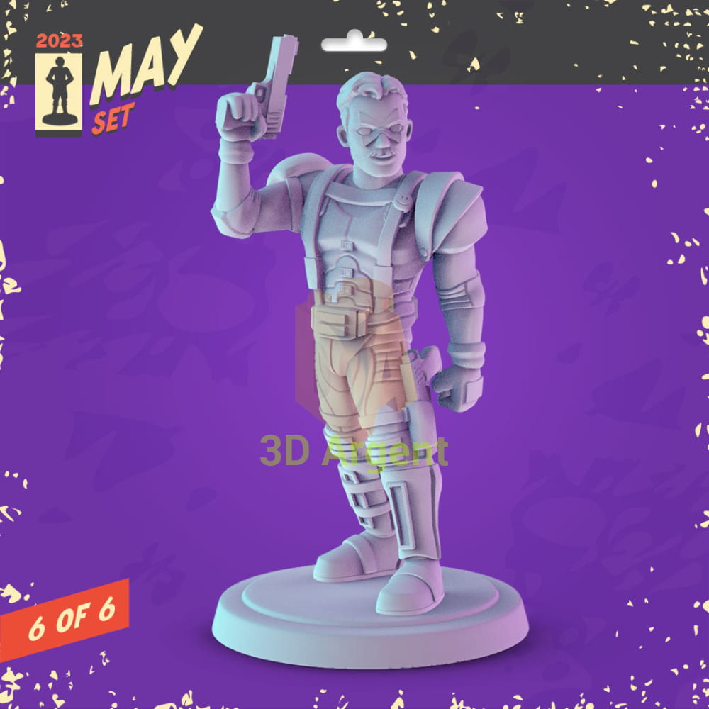Watchmen Figures compatible D&D DragonLance Miniatures Pop Minis - 3 The Comedian - Toys & Games:Wargames &