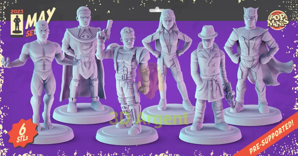 Watchmen Figures compatible D&D DragonLance Miniatures Pop Minis - All Figures - Toys & Games:Wargames &