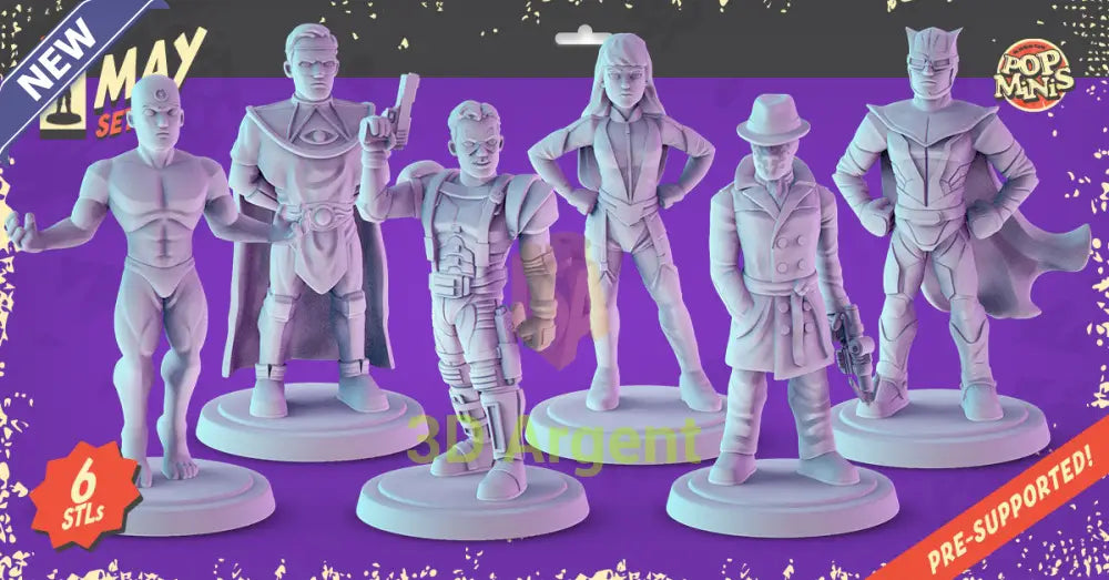 Watchmen Figures compatible D&D DragonLance Miniatures Pop Minis - All Figures - Toys & Games:Wargames &