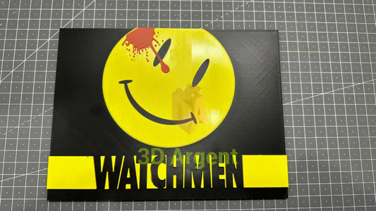 Watchmen Logo - 3D Printed Sign Stand Books Comics & Magazines:Comic Books & Memorabilia:Merchandise &