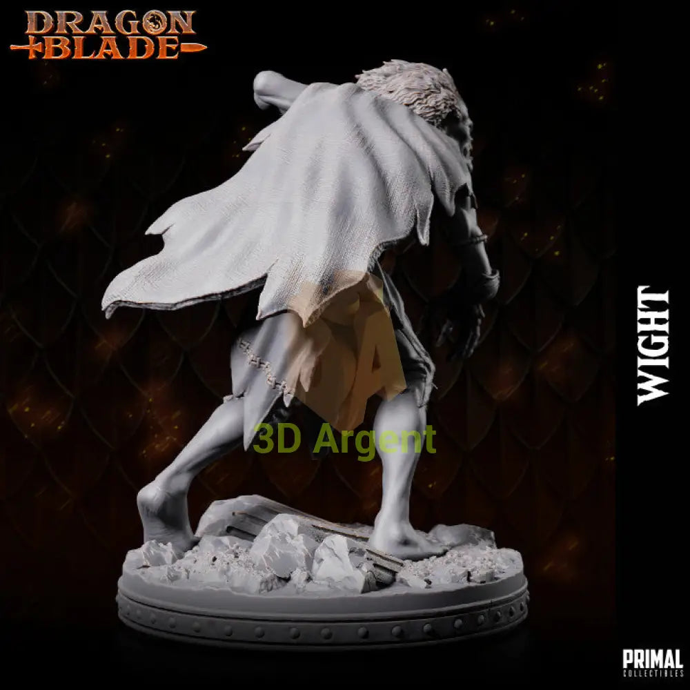 Wight A – Dragonblade – Primal Collectibles Resin Miniature - Toys & Games:Wargames &