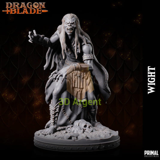 Wight B – Dragonblade – Primal Collectibles Resin Miniature - Toys & Games:Wargames &
