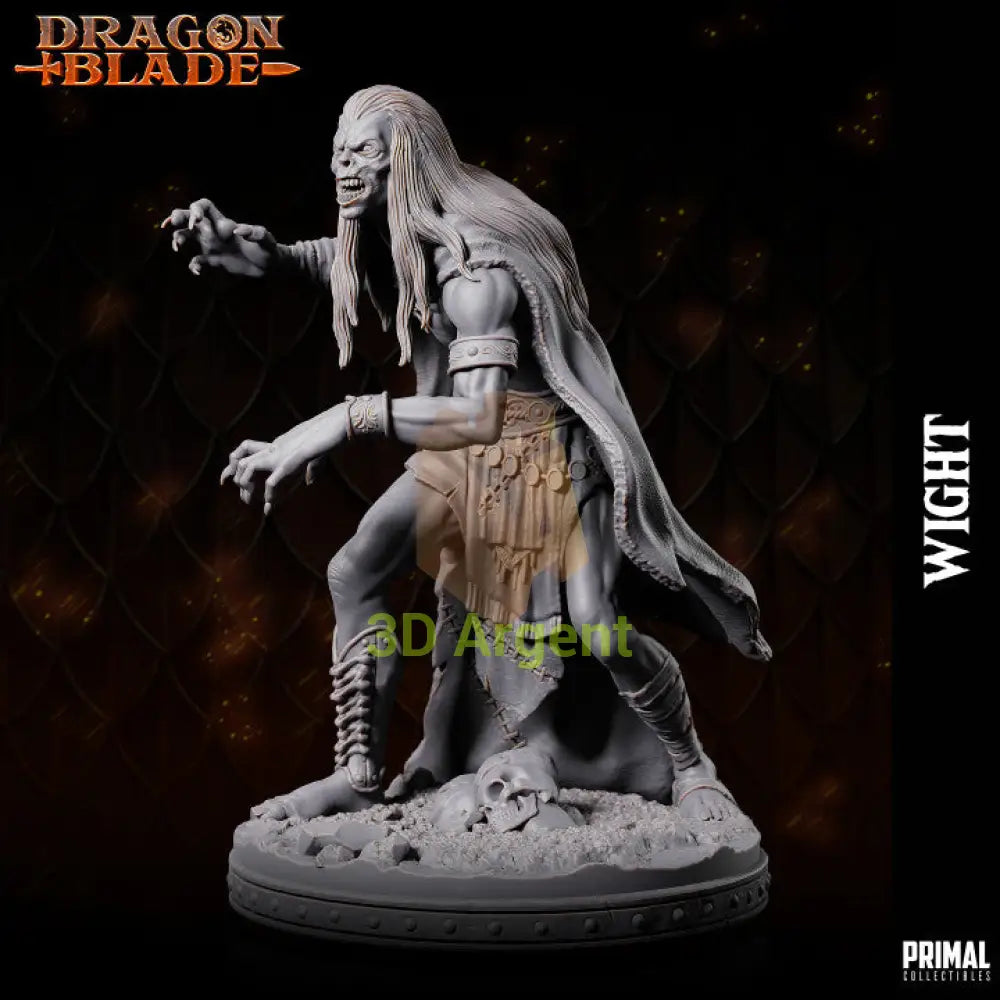 Wight B – Dragonblade – Primal Collectibles Resin Miniature - Toys & Games:Wargames &