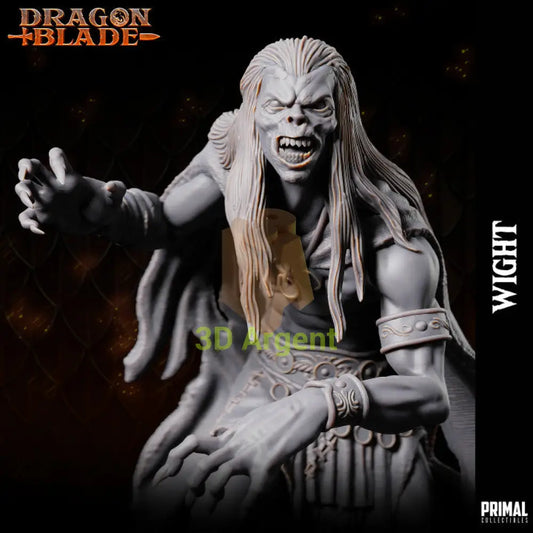 Wight B – Dragonblade – Primal Collectibles Resin Miniature - Toys & Games:Wargames &