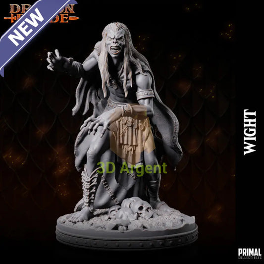 Wight B – Dragonblade – Primal Collectibles Resin Miniature - Toys & Games:Wargames &
