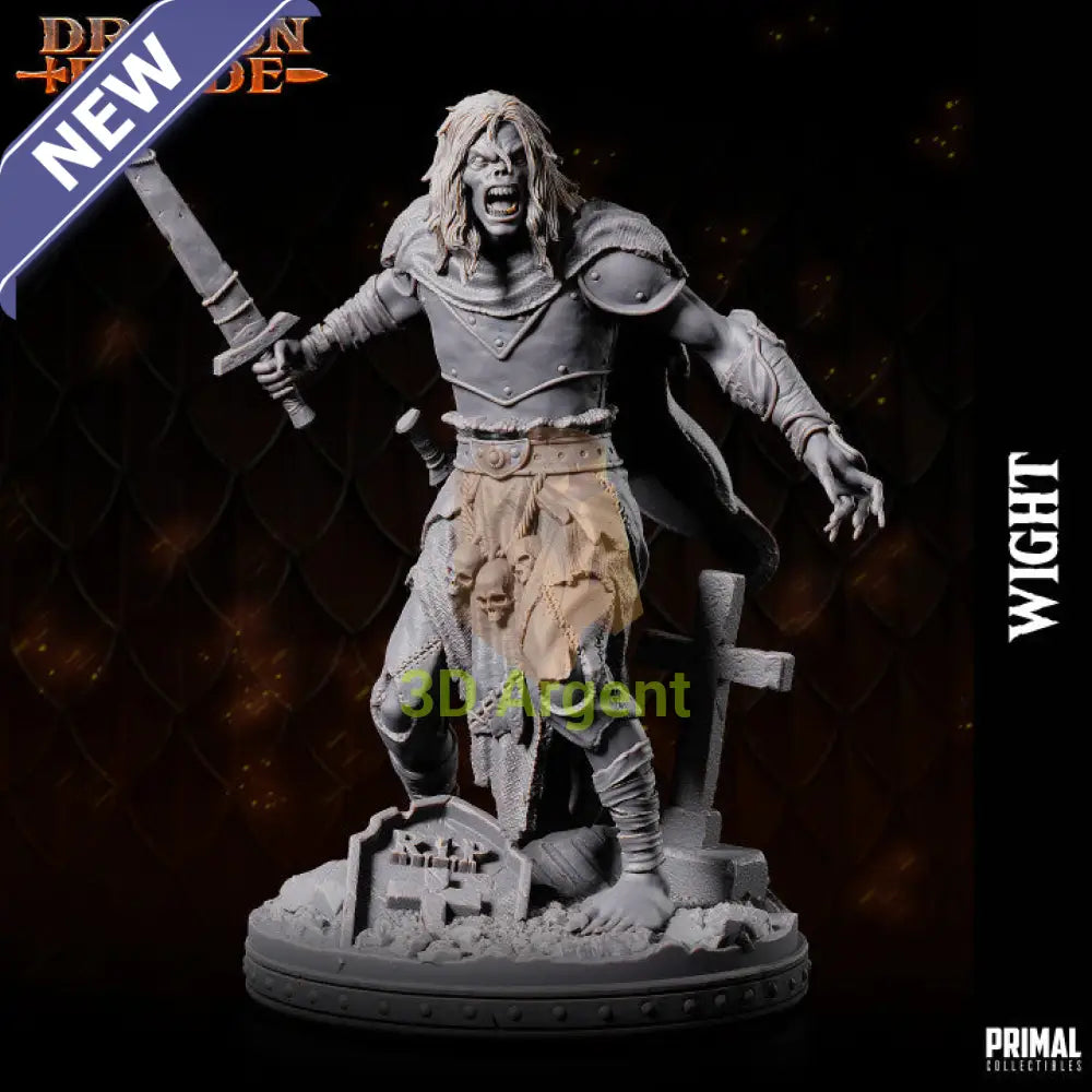 Wight C – Dragonblade – Primal Collectibles Resin Miniature - Toys & Games:Wargames &