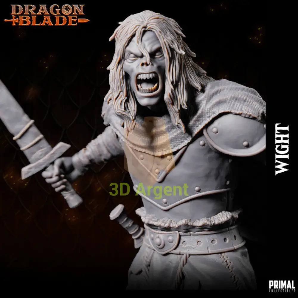Wight C – Dragonblade – Primal Collectibles Resin Miniature - Toys & Games:Wargames &