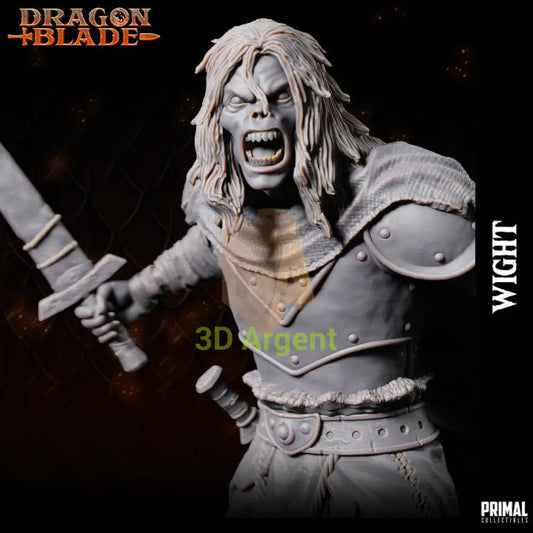 Wight C – Dragonblade – Primal Collectibles Resin Miniature - Toys & Games:Wargames &