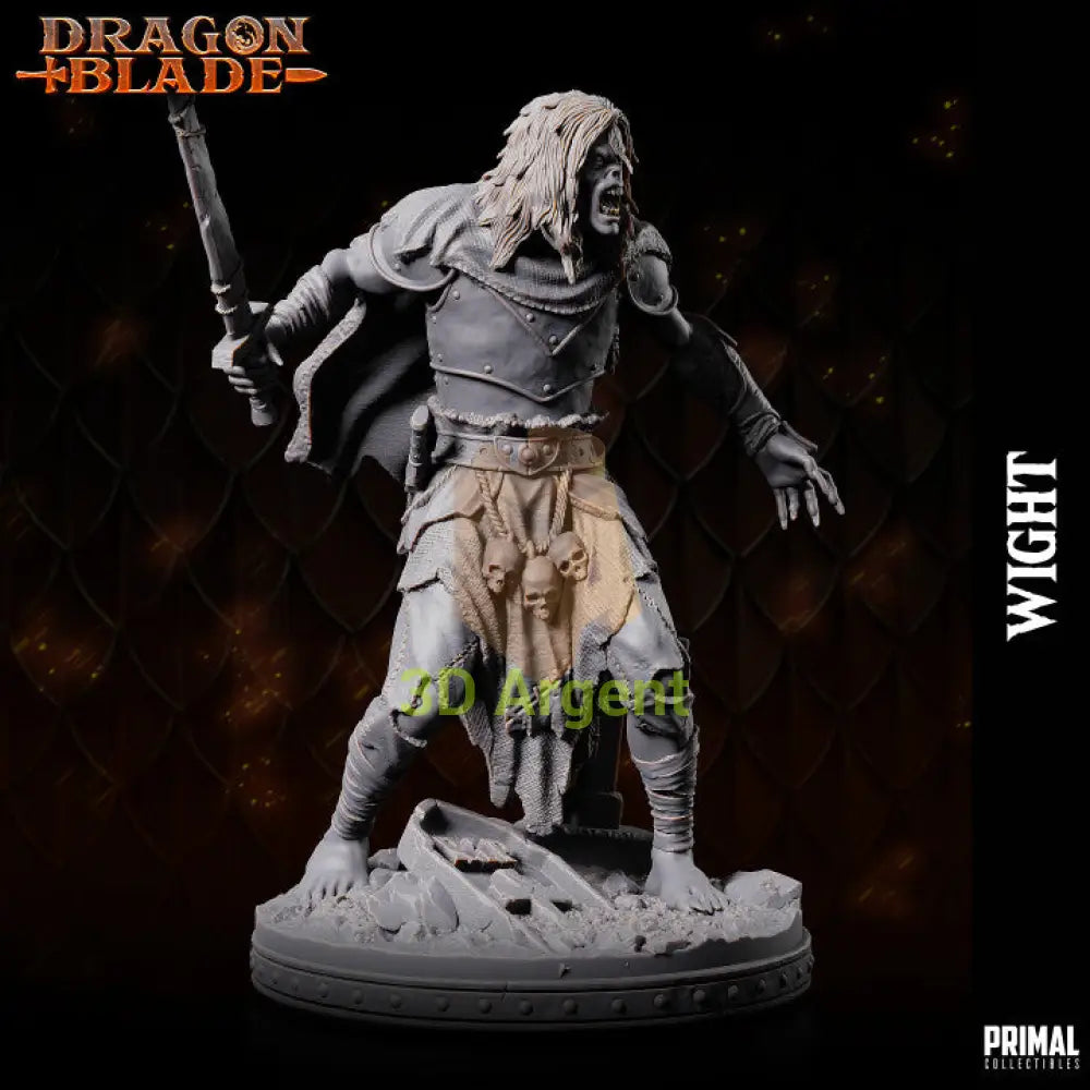 Wight C – Dragonblade – Primal Collectibles Resin Miniature - Toys & Games:Wargames &