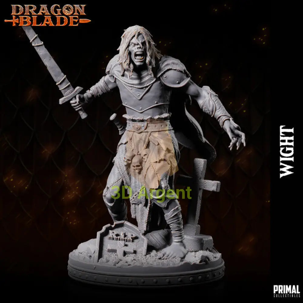Wight C – Dragonblade – Primal Collectibles Resin Miniature - Toys & Games:Wargames &