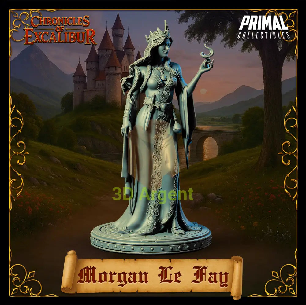 Witch - Morgan le Fay - Fantasy compatible D&D DragonLance Miniatures Primal