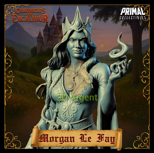 Witch - Morgan le Fay - Fantasy compatible D&D DragonLance Miniatures Primal