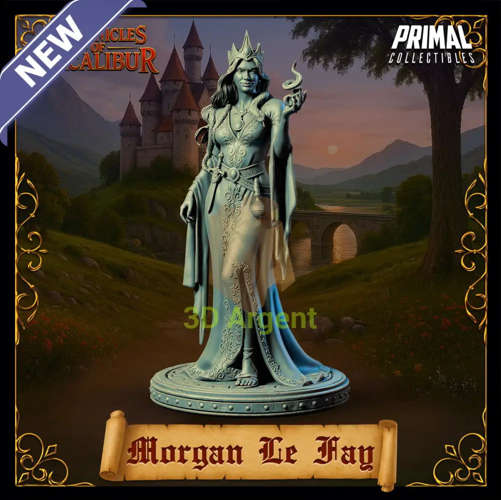 Witch - Morgan le Fay - Fantasy compatible D&D DragonLance Miniatures Primal