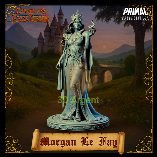 Witch - Morgan le Fay - Fantasy compatible D&D DragonLance Miniatures Primal