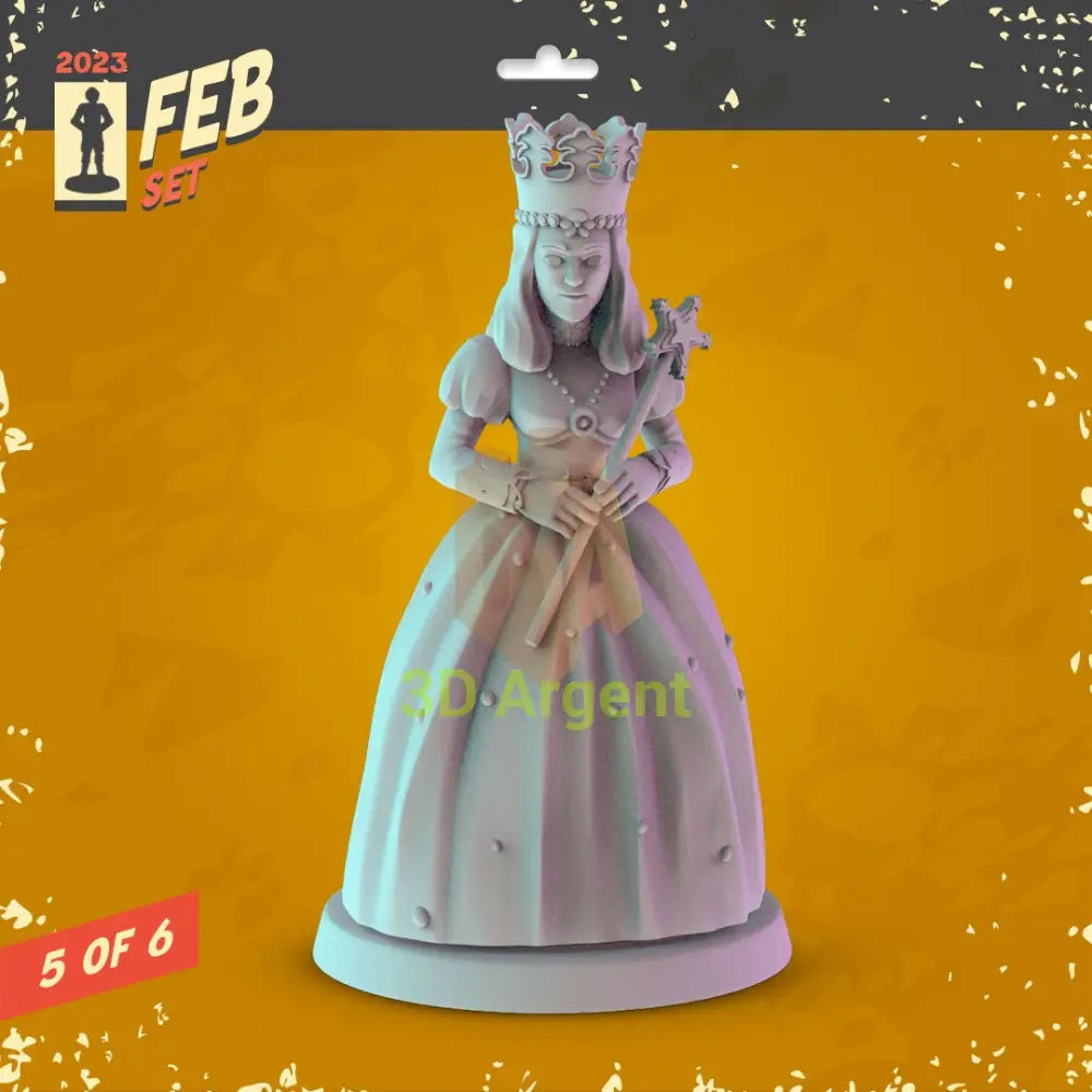 Wizard of Oz Figures compatible D&D DragonLance Miniatures Pop Minis - 1 Glinda the Good Witch - Toys & Games:Wargames