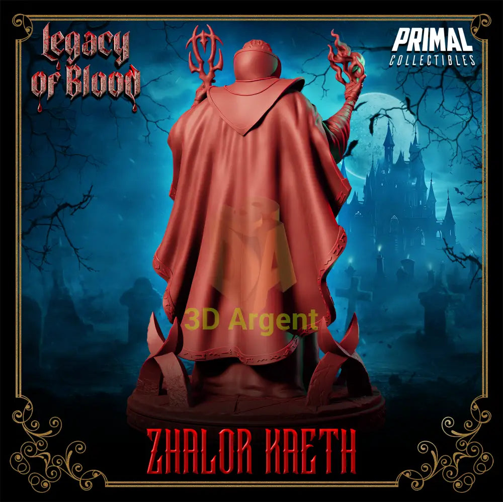 Wizard - Zhalor Kaeth Fantasy compatible D&D DragonLance Miniatures Primal Toys & Games:Wargames &