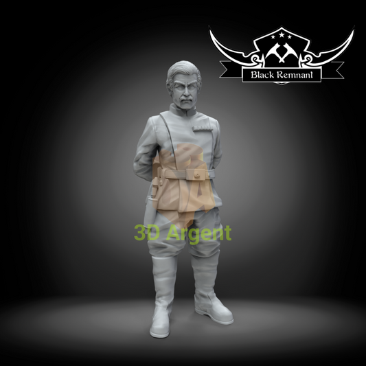 Wullf Yularen ISB Colonel - Star Wars Legion compati 3D Printed Resin Miniatures Toys & Games:Wargames &