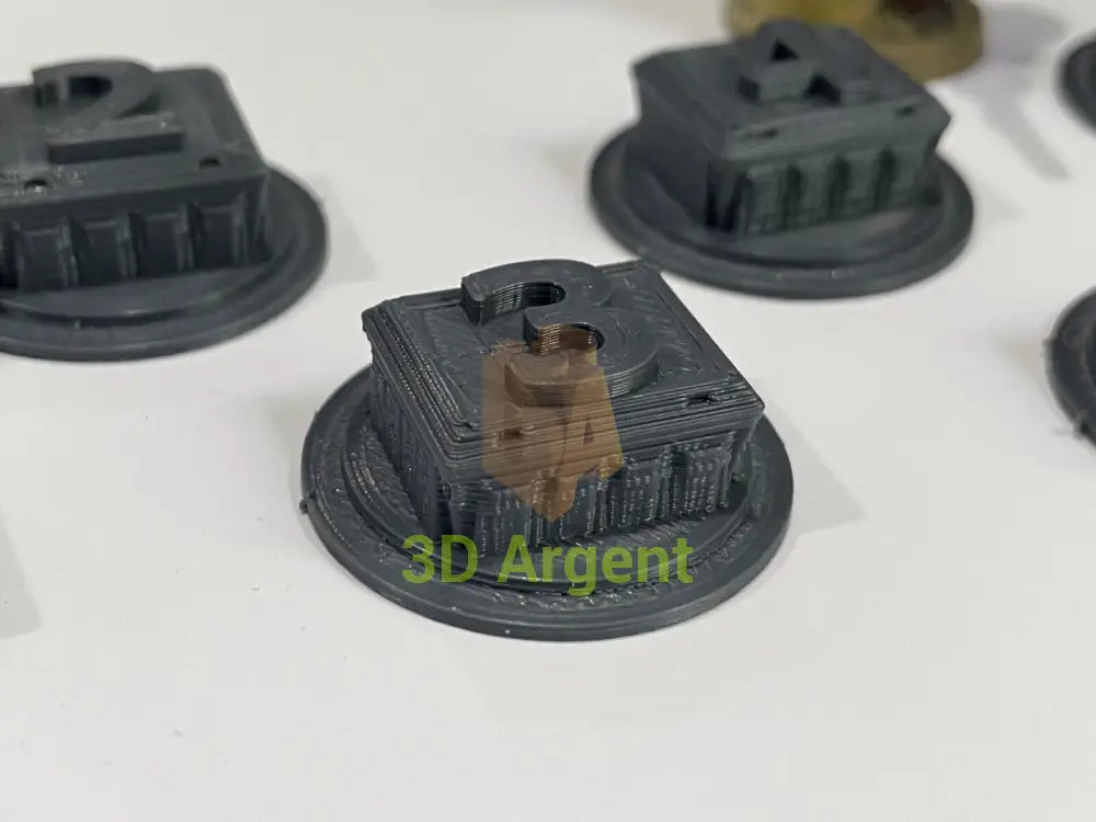 x6 Objective/location crate markers for Space tabletop or D&D 28 mm Toys & Games:Wargames &