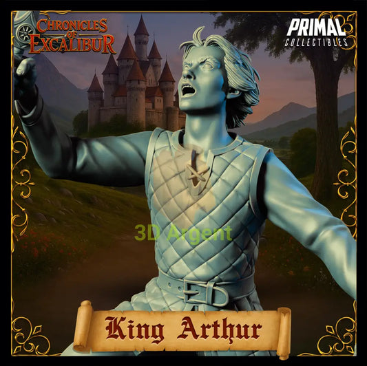 Young King Arthur - Fantasy compatible D&D DragonLance Miniatures Primal