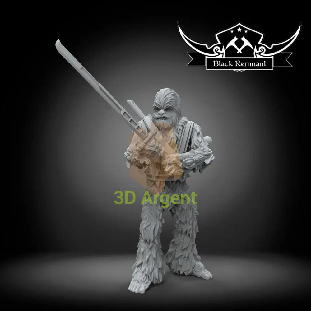 Zaalbar - Star Wars Legion compatible 3D Printed Resin Miniatures Toys & Games:Wargames & Role-Playing:Star Wars