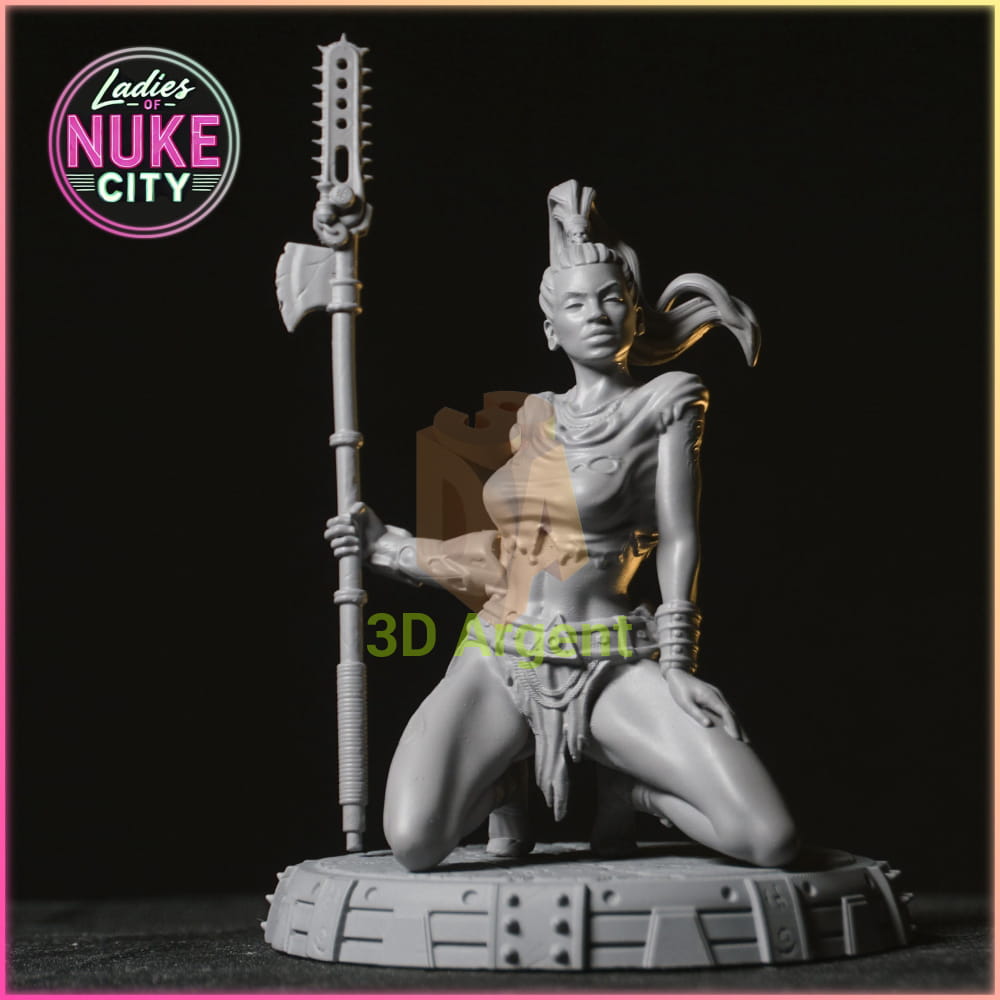 Zaria Havoc – Ladies of Nuke City – Gilmorestudio 3D Printed Resin Miniature
