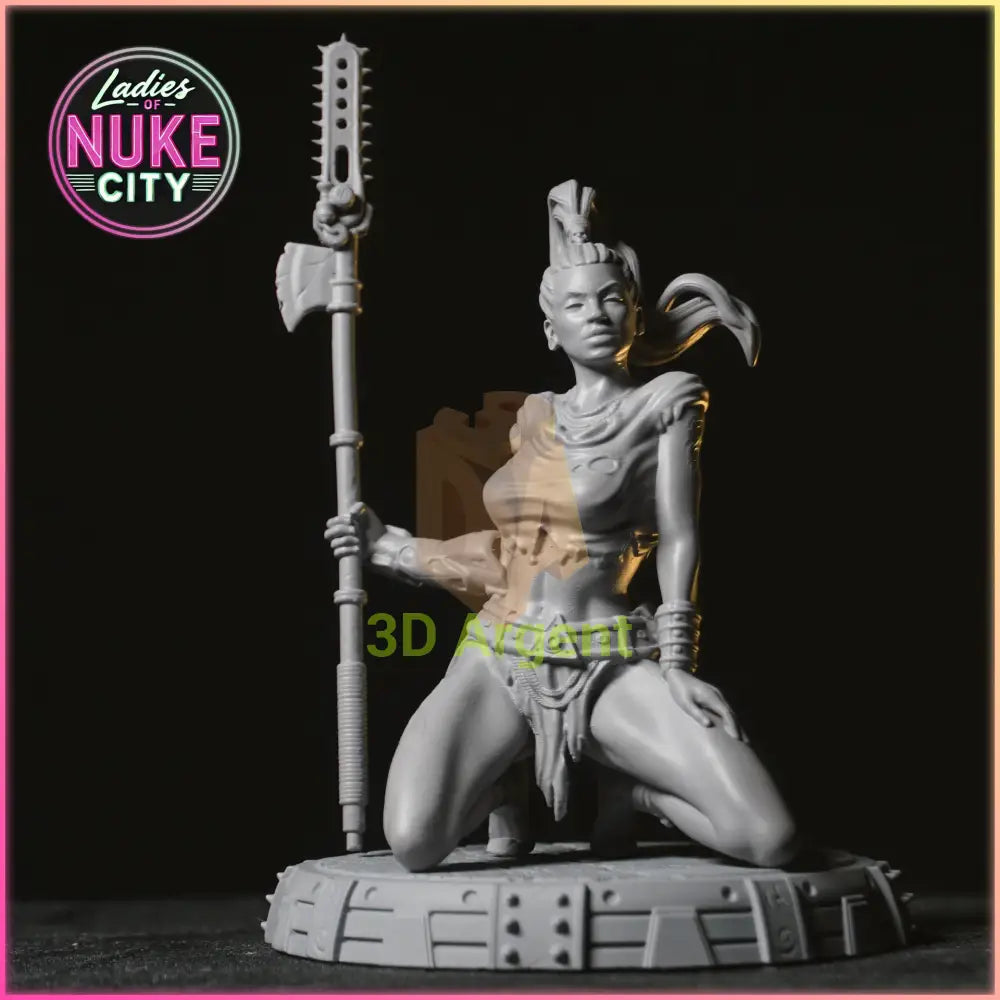 Zaria Havoc – Ladies of Nuke City – Gilmorestudio 3D Printed Resin Miniature